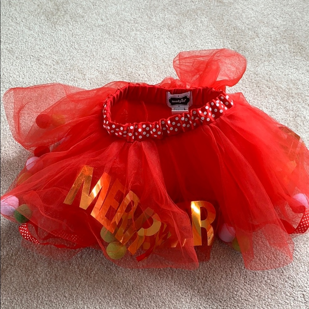 Mudpie Christmas tutu